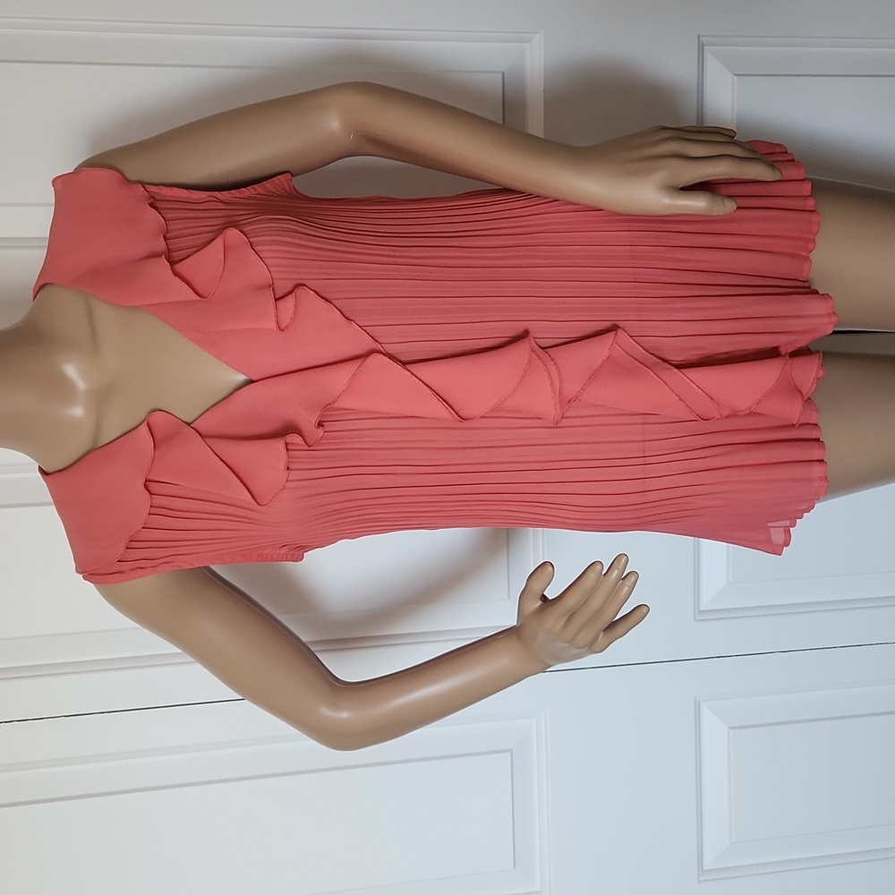 Studio 1940 Coral color Women's Sleeveless Blouse Small